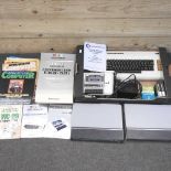A 1980's Commodore Vic 20 home computer, with related accessories