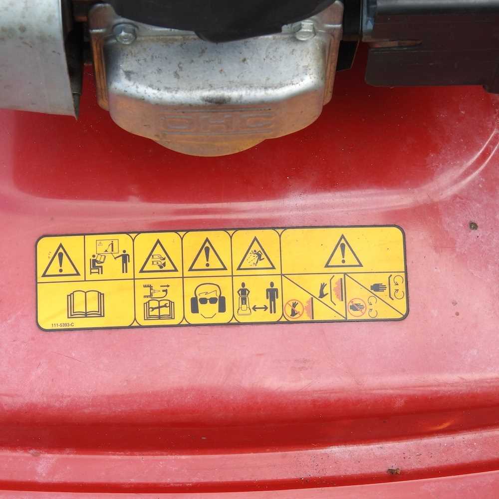 A Toro/Honda GCV 160 petrol hover lawnmower Starts and runs, with signs of use/age. - Image 5 of 5