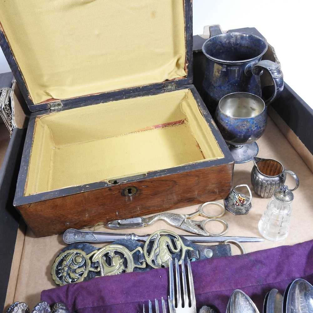 A collection of Masonic regalia, silver plate and metalwares - Image 2 of 6