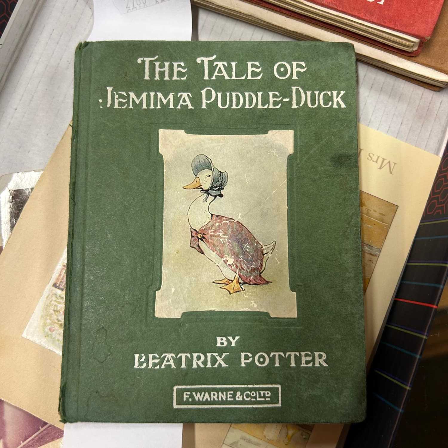 Beatrix Potter, The Tale of Jemima Puddle-Duck, published by Frederick Warne & Co. Ltd, signed - Image 15 of 19