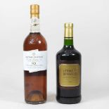A bottle of Chateau de Beaulon, Vieille reserve, 75cl, together with a bottle of L'Etoile Banyuls,