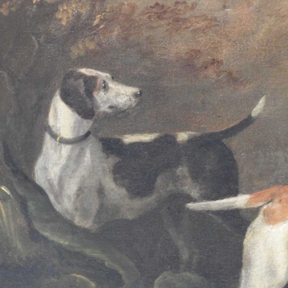 John Nost Sartorious, 1759-1828, landscape with hounds, signed and dated 1805, oil on canvas, 75 x - Image 6 of 22