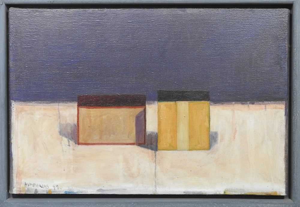 Ian Humphreys, b1956, Sri Lanka Box, signed and dated 99, oil on canvas, inscribed to the reverse, - Bild 3 aus 14