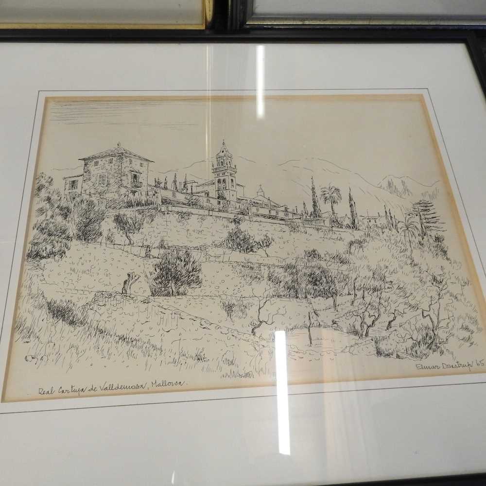 Raymond T Cowern, 1913-1986, The Valley of the Piave, etching signed and numbered 23/50, 19 x - Image 7 of 7