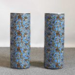 A pair of stick stands, 60cm high