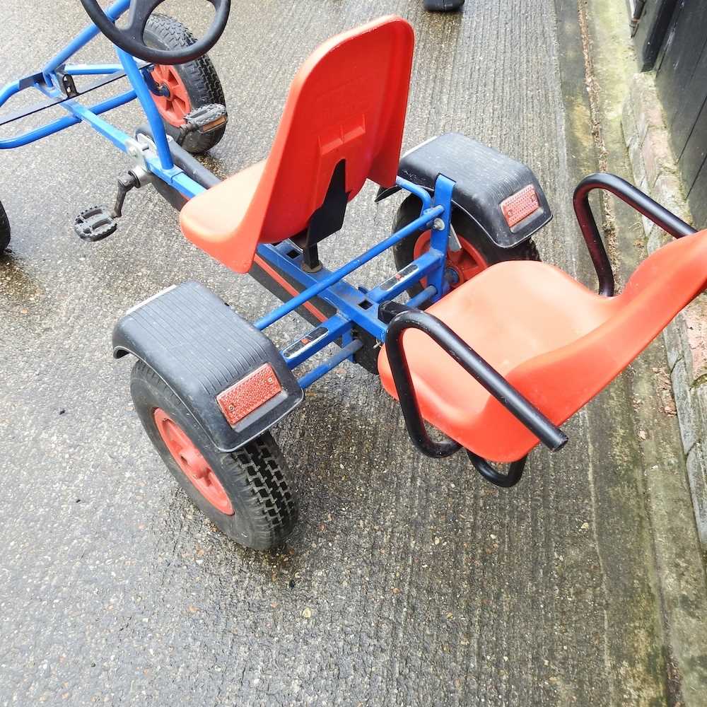 A Berg go-kart with two seats, 185cm long - Image 4 of 4