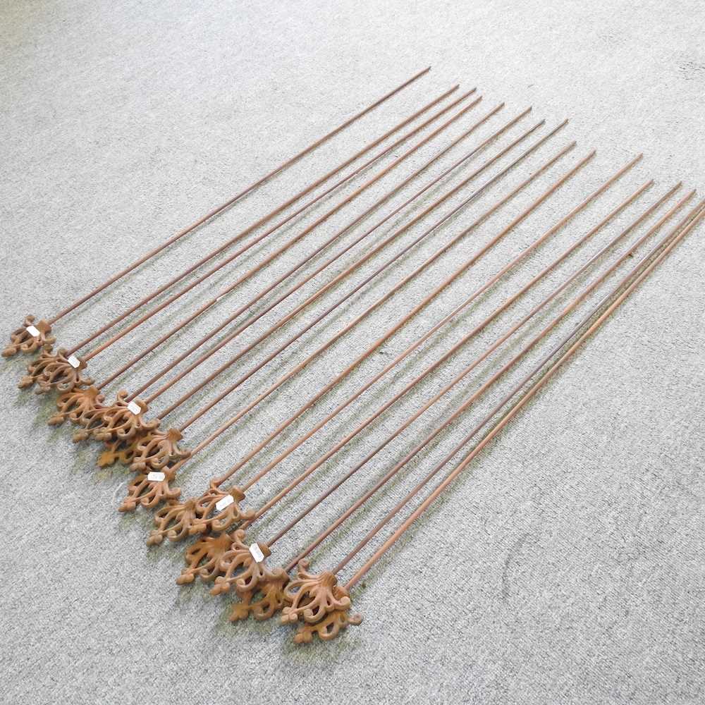 A set of sixteen metal plant stakes, 109cm high - Image 3 of 3