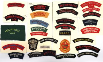 30 x CCF Embroidery Titles embroidery titles include Cirencester CCF ... Clayesmore CCF ...