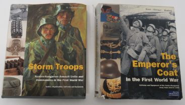 Two Books On Austrian Uniforms And Equipment consisting The Emperor's Coat In The First World War by