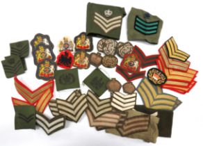 Quantity Of Rank Badges including bullion embroidery QC WO1 ... Embroidery QC WO1 ... Embroidery