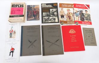 Selection Of Military Reference Books And Pamphlets including A Primer Of World Bayonets Vol 1 &