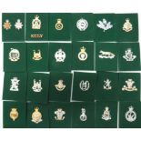 26 x Yeomanry Anodised Cap Badges anodised examples include QC Suffolk & Norfolk Yeo ... Duke Of