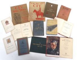Small Selection Of Military Histories including Royal Scots Fusiliers Regimental Standing Orders ...