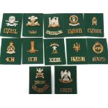 25 x Cavalry Cap Badges And Titles cap include white metal 17/21 Lancers ... Bi-metal KC 13/18