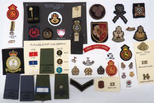 50 x Various OTC And Other Badges badges include brass Inns Of Court OTC ... Darkened KC Inns Of