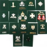 30 x Cavalry Cap Badges And Titles anodised cap badges include 17/21 Lancers ... Royal Scots Dragoon