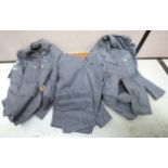 Selection Of Cold War Royal Air Force Uniforms including blue grey, woollen, service dress tunic.