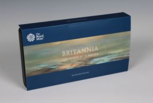 Royal Mint 2020 UK six coin silver proof Britannia set 'The Spirit of the Nation', cased with