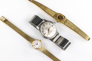 A Collection of three wrist watches A Rotary, Provita and a Unomatic automatic gentleman's wrist