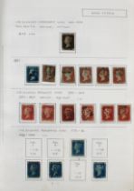 Philately interest - well curated collection of Great Britain postage stamps, Queen Victoria to