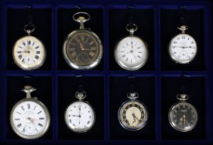 A collection of fourteen various vintage and antique pocket watches for spares and parts. (14)