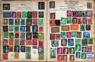 Philately interest - Two postage stamp albums, The Eclipse" and "The Capital" containing various,