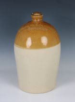 A rare Sheppard & De Putron Guernsey two gallon flagon with impressed detail, by Price Bristol,