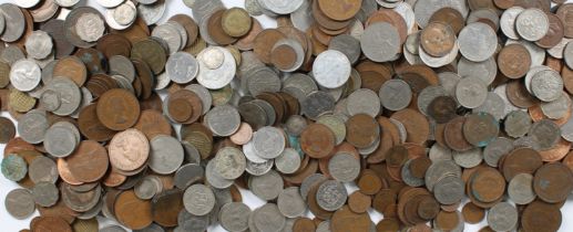 A collection of various vintage / antique Guernsey coinage etc large quantity.