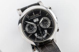 Corum Automatic Classical Chrono Flyback Grande Date Wrist Watch Limited edition no.417 of 500.