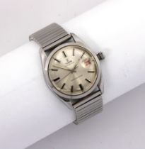 Vintage Tudor Oyster Date Gents Wristwatch CIRCA: 1965 with a stainless steel case measuring 35mm
