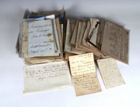 A large collection of correspondence from various notables 19th & early 20th century figures,