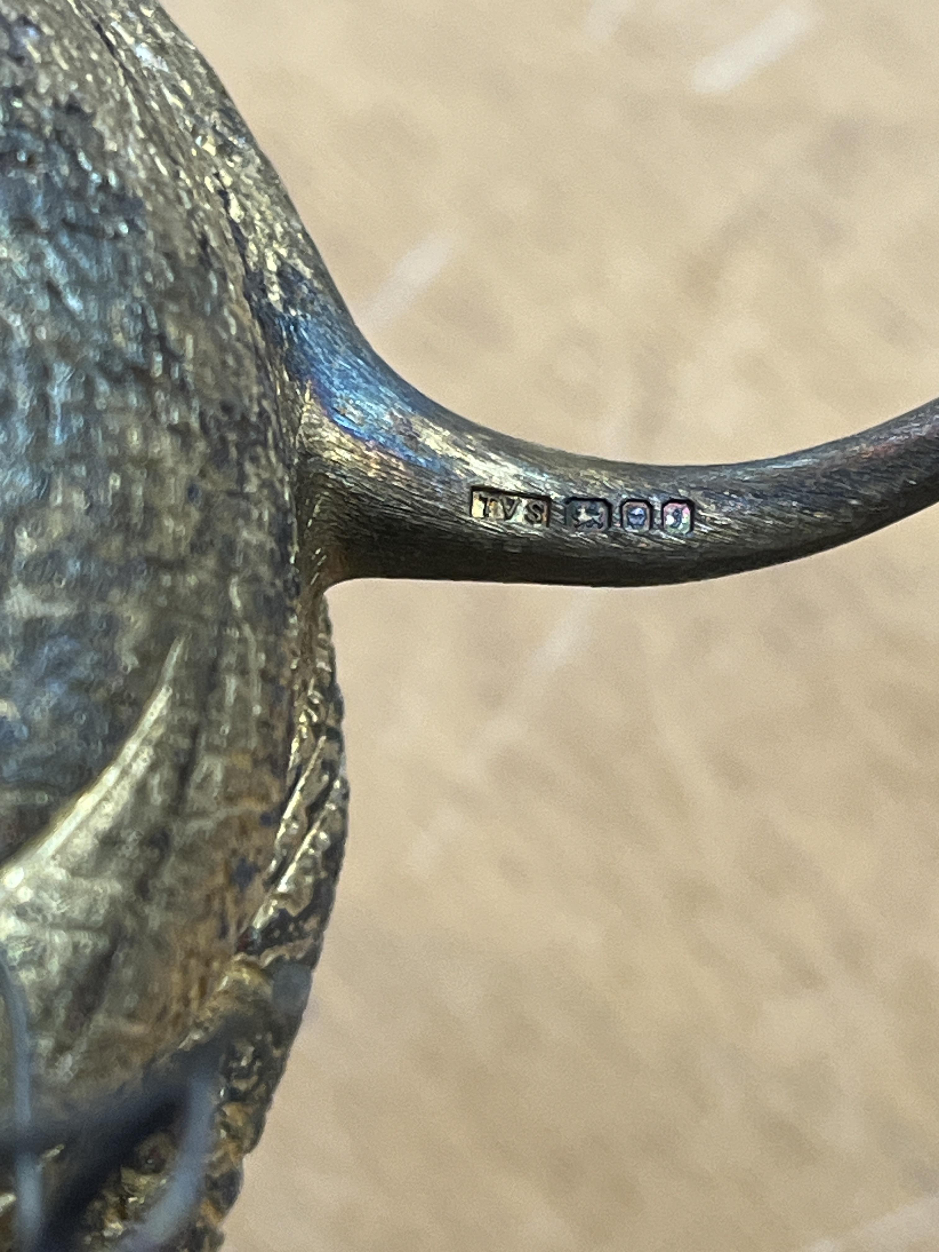 An Elizabeth II silver gilt Elephant Ornament - Image 2 of 10