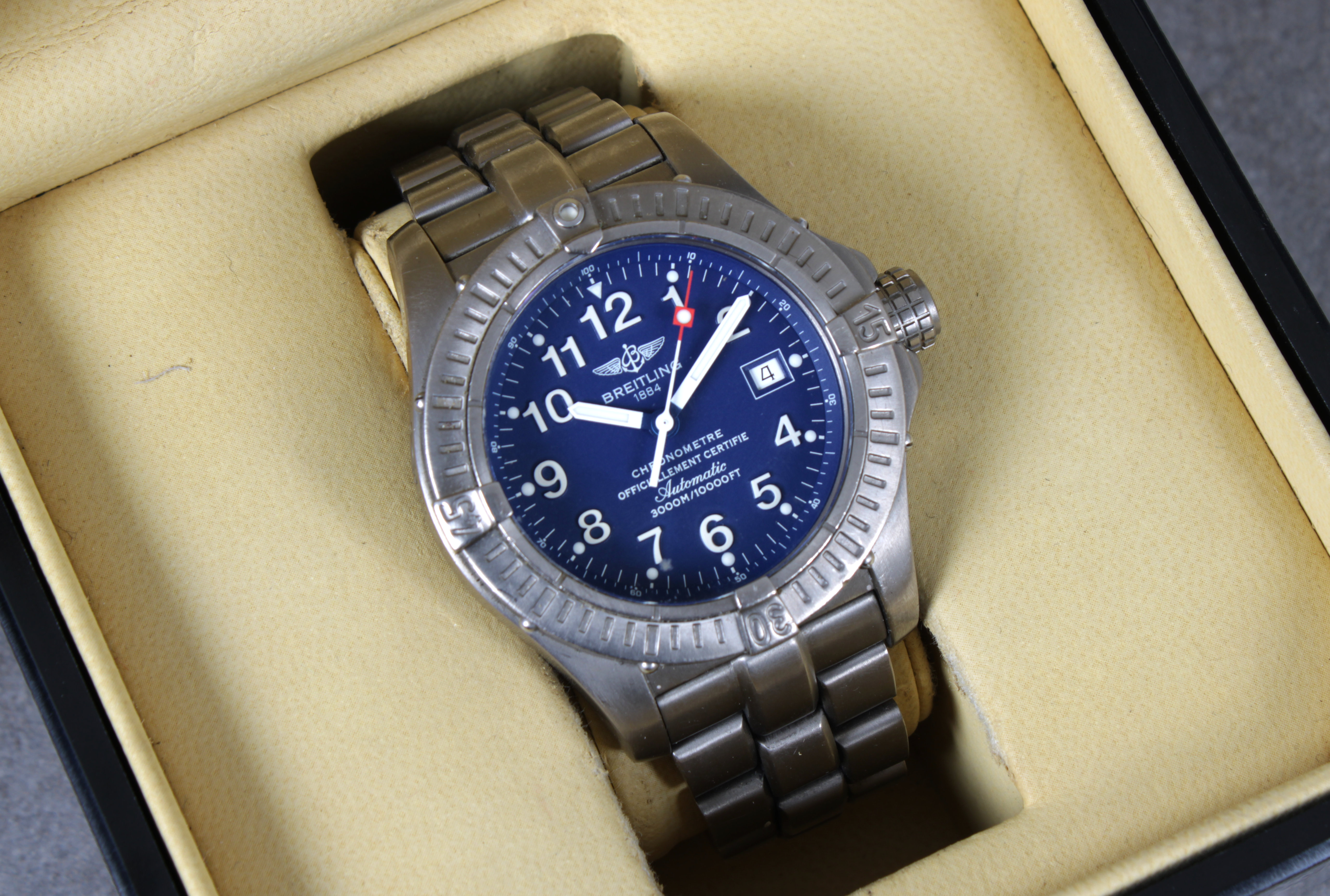 A Breitling Avenger Seawolf wristwatch