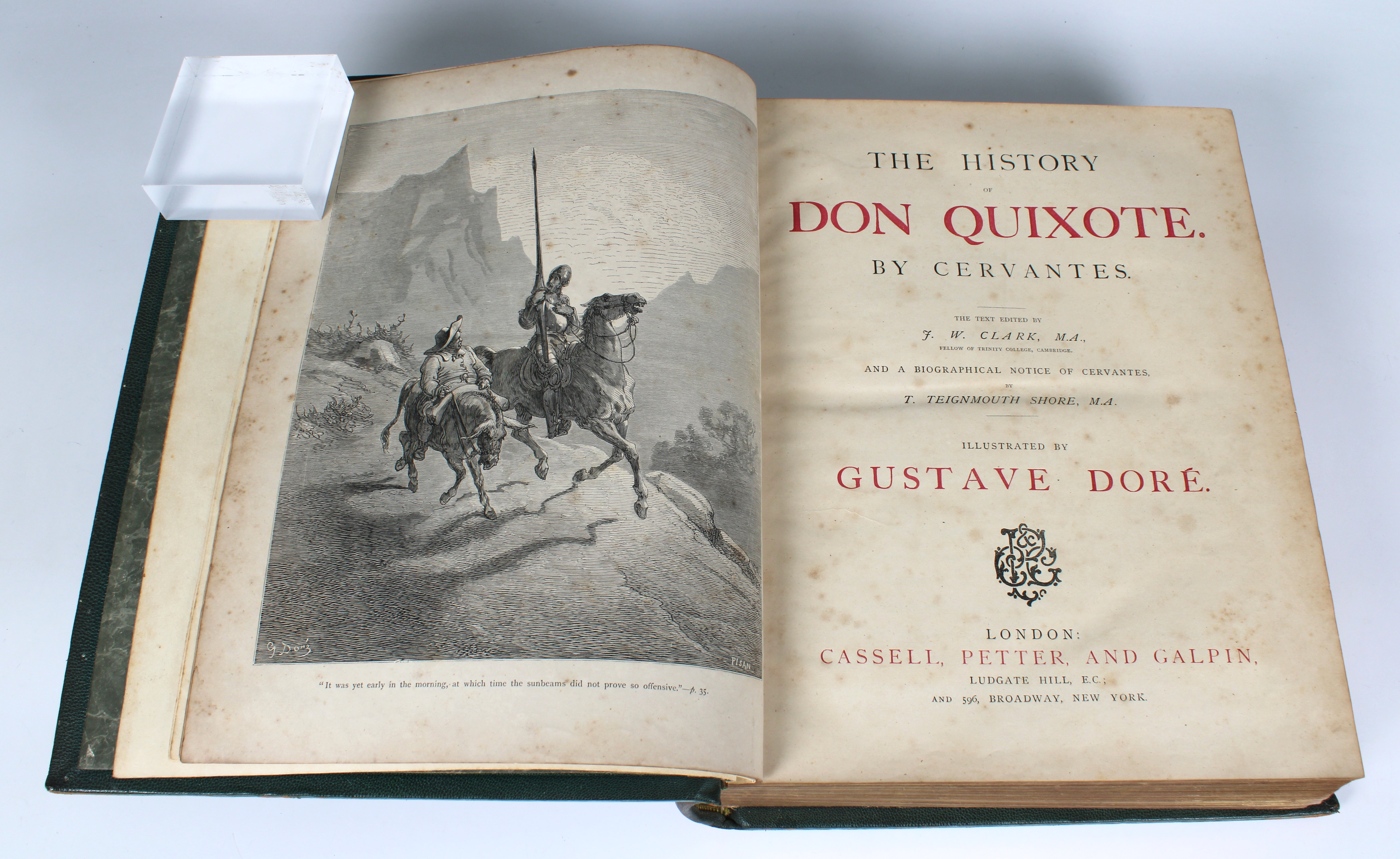 Dore, Gustave (illustrator) Cervantes, The History of Don Quixote - Bild 2 aus 2