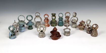 Elizabeth Ann Macphail (1939-89) A large collection of miniature stylised sculptures