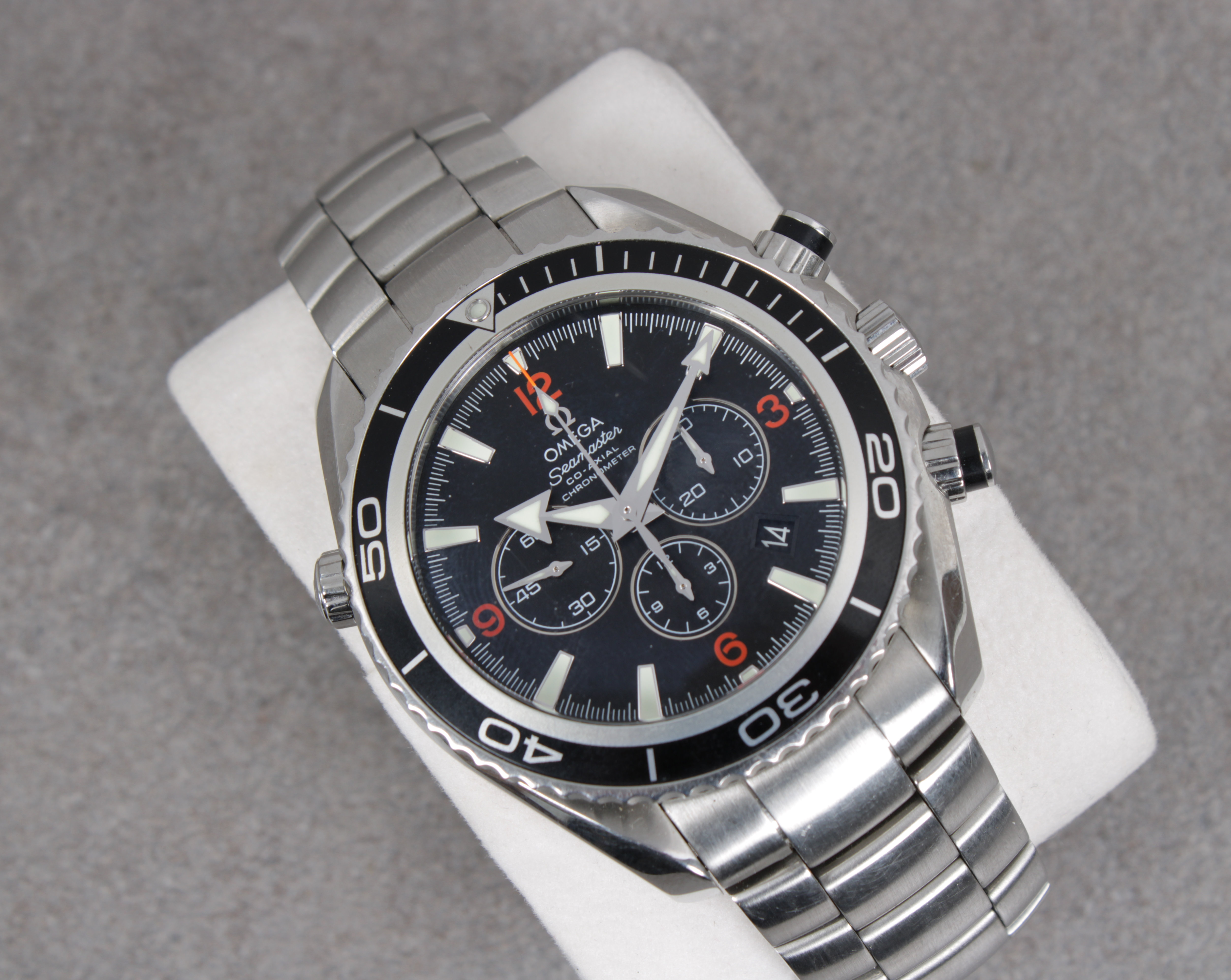 Omega Seamaster co-axial chronograph wristwatch - Image 7 of 9