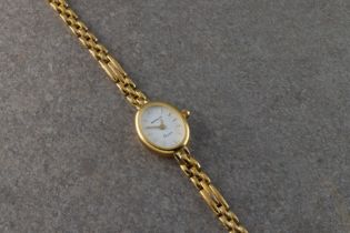 An Imperialto 9ct yellow gold quartz ladies wristwatch
