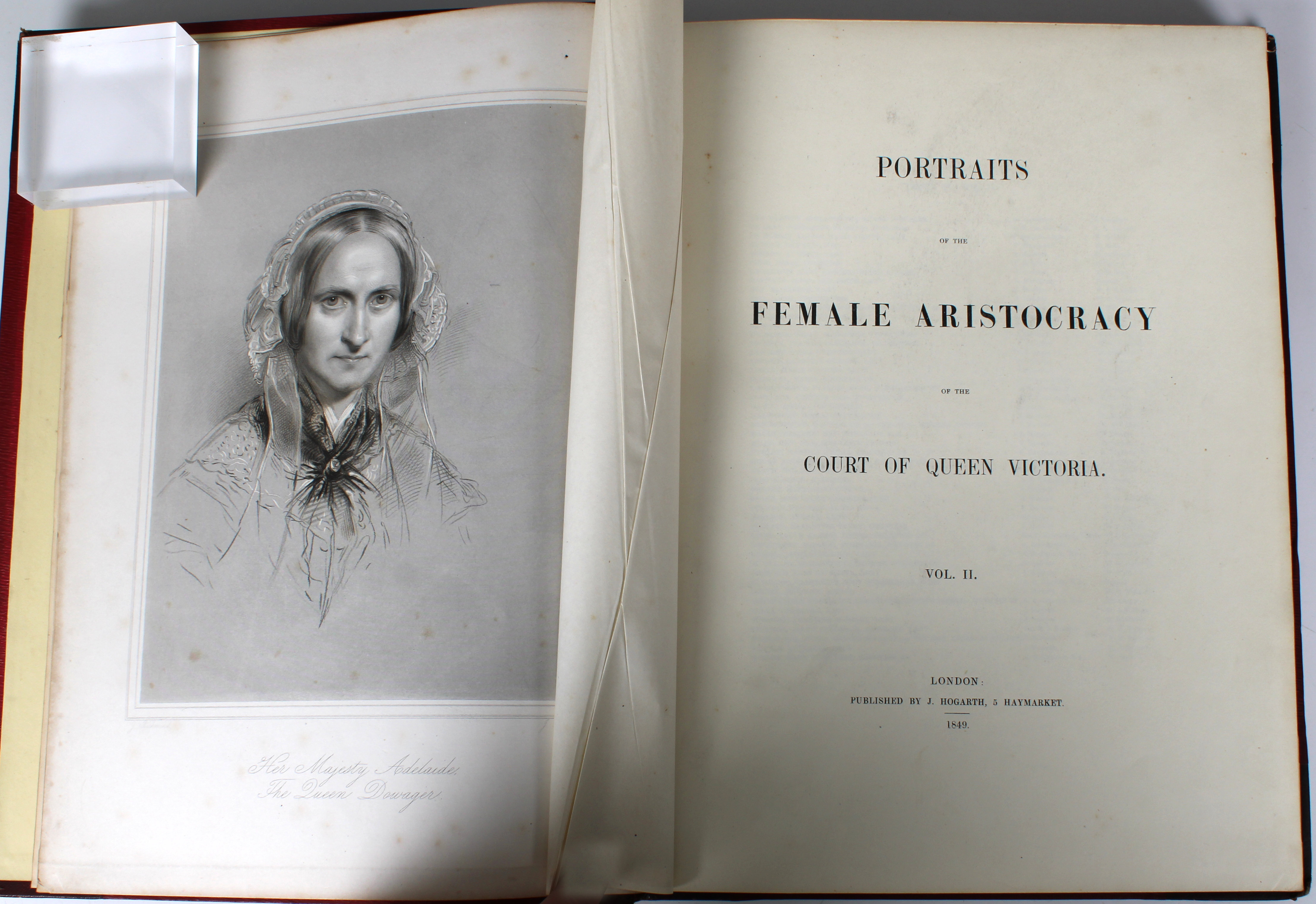 Finden, (William and Edward) Portraits of the Female Aristocracy of the Court of Queen Victoria, 2 v - Image 3 of 3