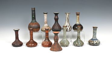 Elizabeth Ann Macphail (1939-89) A collection of twelve stem vases