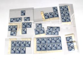 Forty six mint £1 GB stamps commemorating the silver wedding of George IV and HM Queen Elizabeth