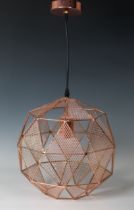 Geometric Ceiling Light