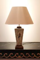 A 20th Century table lamp