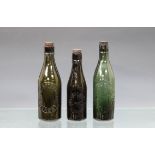 Three ANN ST BREWERY Co JERSEY beer bottles