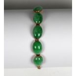 A Chinese jade bracelet