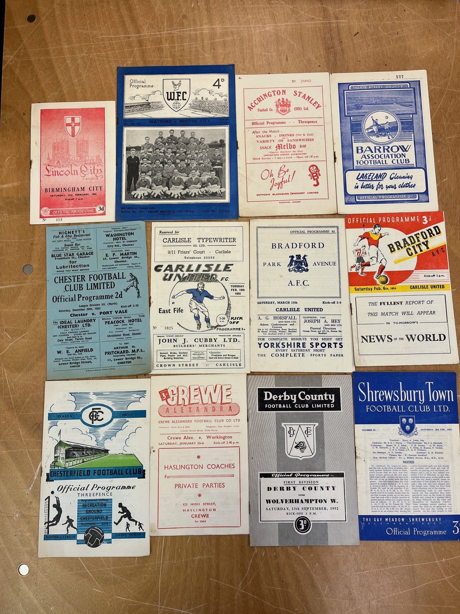 A collection of 1950's / 1960's Football programmes - Bild 24 aus 24