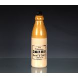 Stoneware bottle signed "The Original Ginger Beer - Batey and Co. Ltd. London"