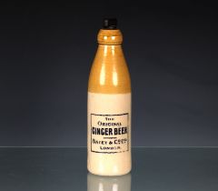 Stoneware bottle signed "The Original Ginger Beer - Batey and Co. Ltd. London"