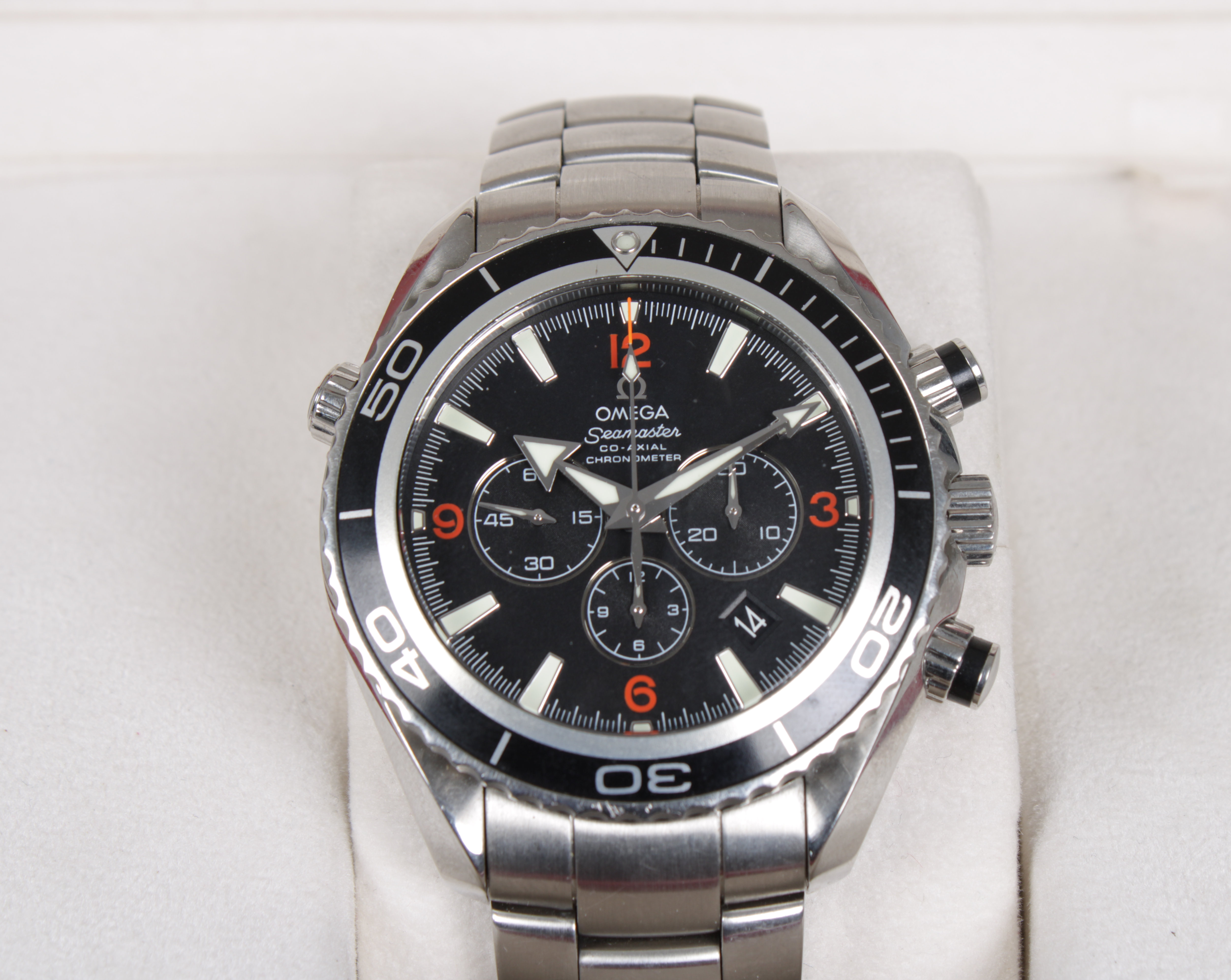 Omega Seamaster co-axial chronograph wristwatch - Image 2 of 9