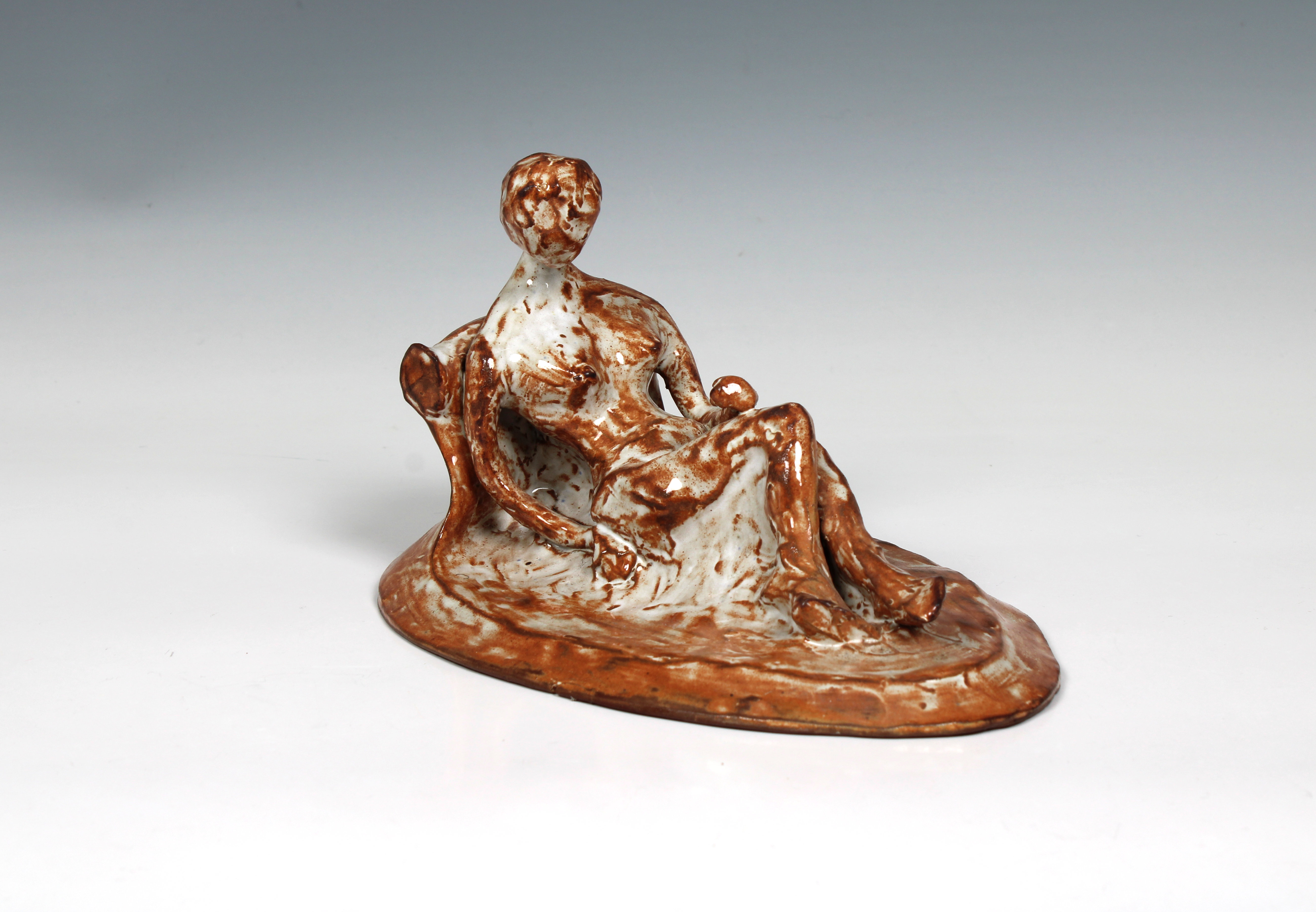 Elizabeth Ann Macphail (1939-89) A reclining nude sculpture