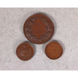 Three Channel Island bronze medals